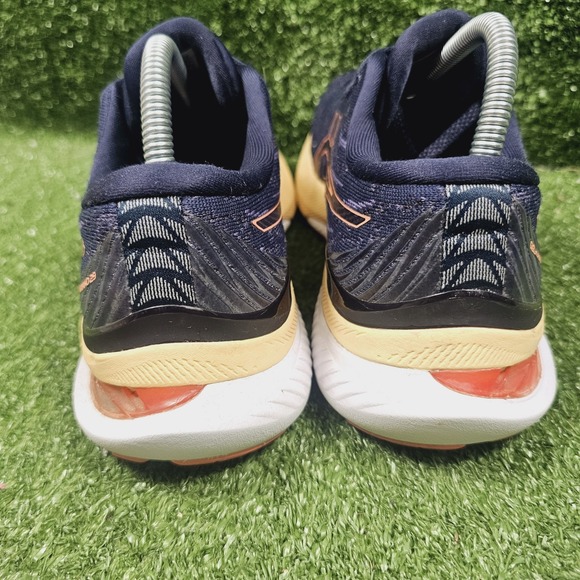 Asics Gel-Kayano 29 Midnight Papaya Athletic Running Sneakers Womens Size 9 - Picture 4 of 9